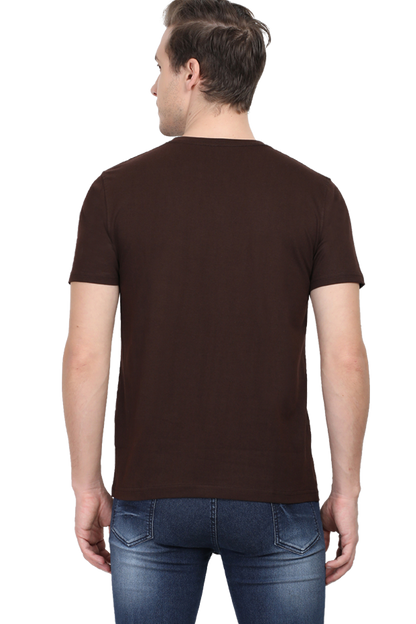 Vibes Over Views Darker Shade Men's Round Neck T-shirt