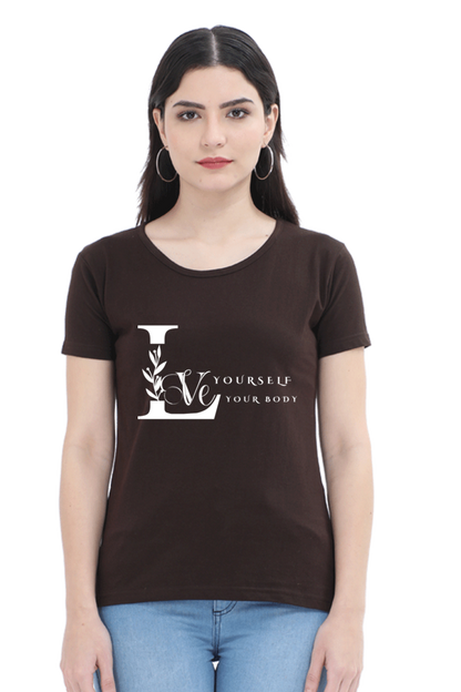 Love Yourself Light Shade Breezy Comfort Women's T-Shirt