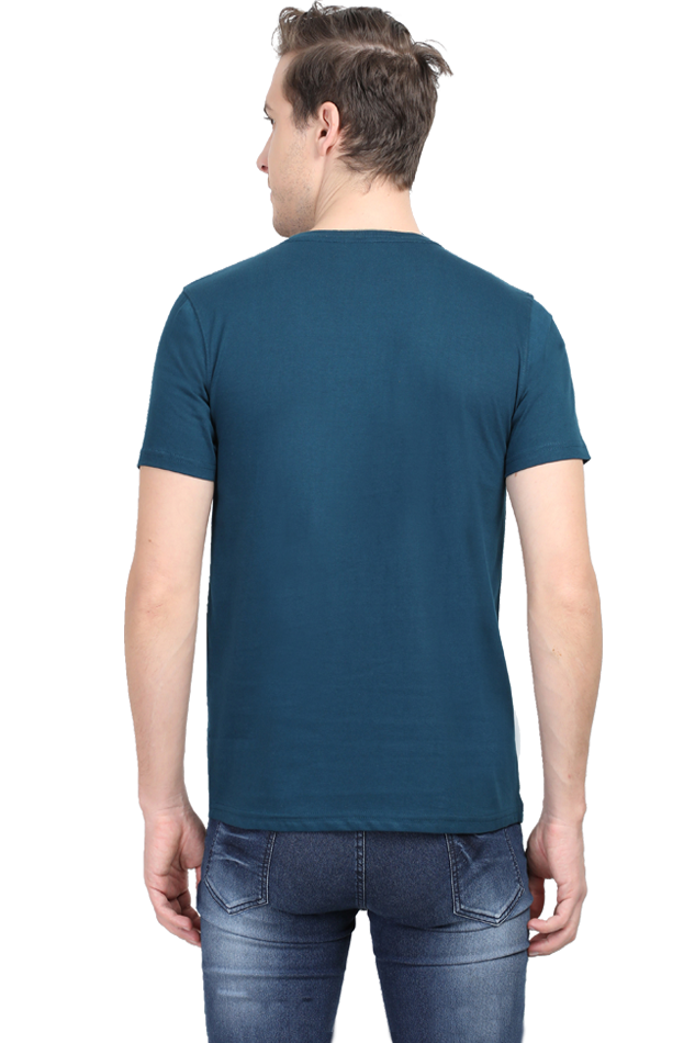Stay Creative Stay Bold Men's Round Neck Darker Shade T-shirt