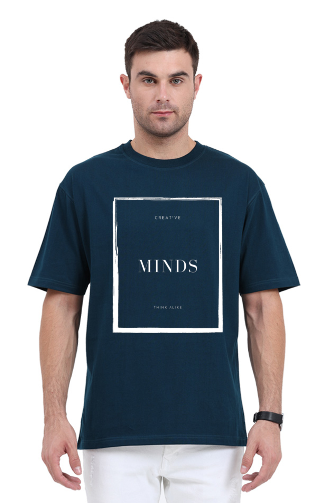 Creative Minds Think Alike Darker Shade Unisex Round Neck T-shirt