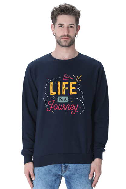 Life is a Journey Men Sweatshirt