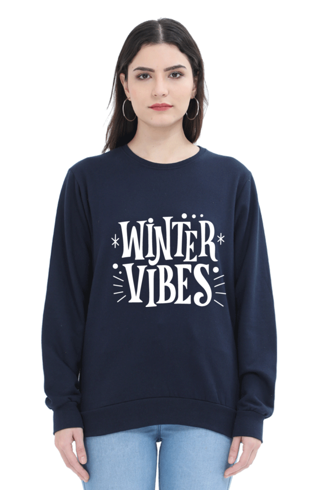Winter Vibes Sweatshirt for Women