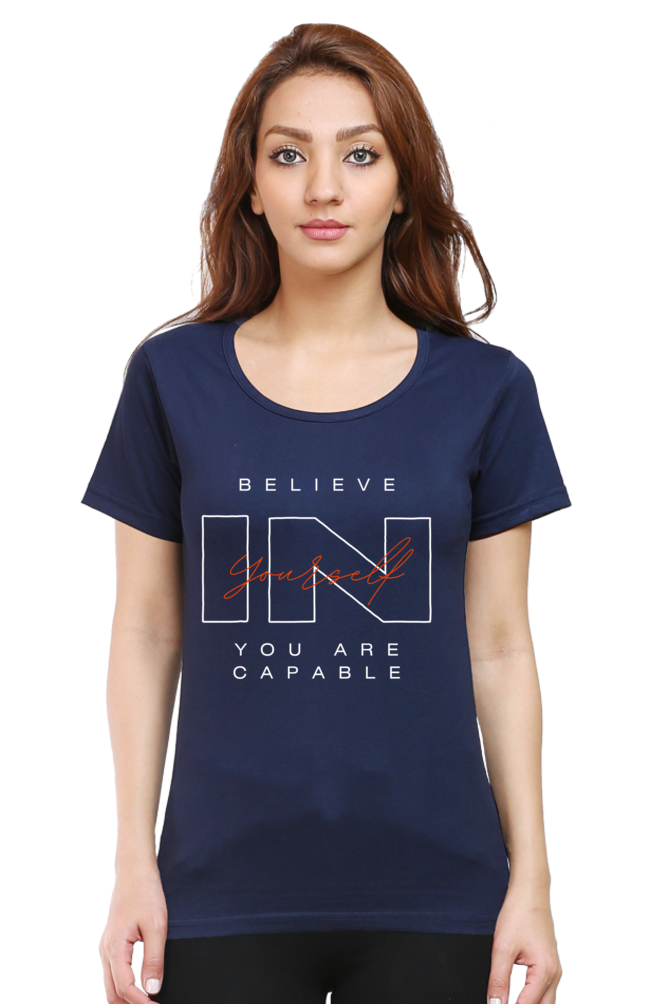 Believe In Yourself Modern Essential Women's Tee
