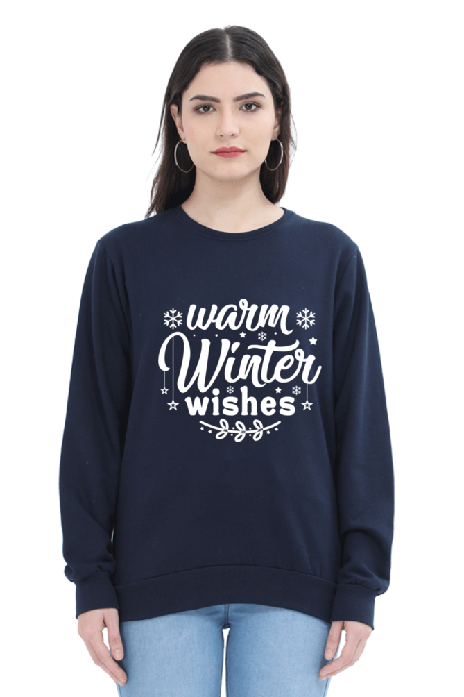 Warm Winter Wishes Sweatshirt for Women