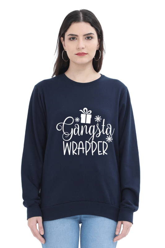 Gangsta Wrapper Sweatshirt for Women