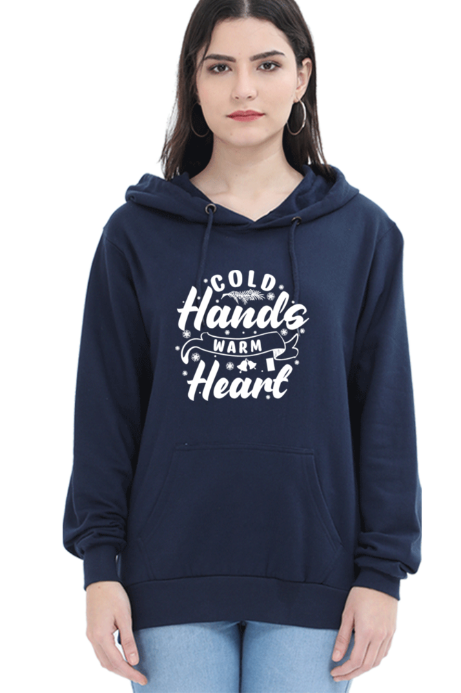 Cold Hands Warm Heart Darker Shade Hoodie Sweatshirt for Women