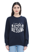 Winter Blessing Sweatshirt for Women
