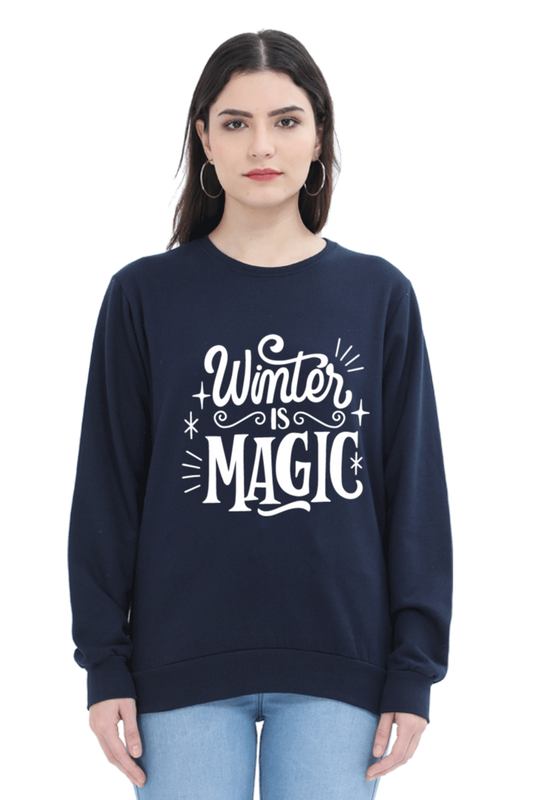 Winter is Magic Sweatshirt for Women