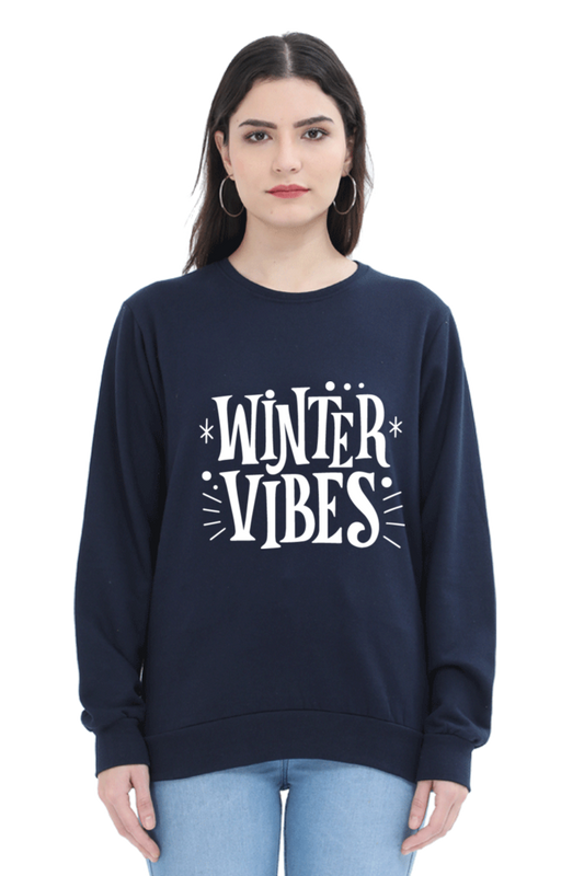 Winter Vibes Sweatshirt for Women