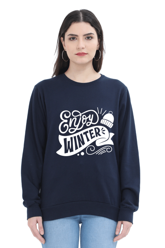 Enjoy Winter Sweatshirt for Women