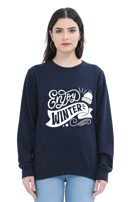 Enjoy Winter Sweatshirt for Women