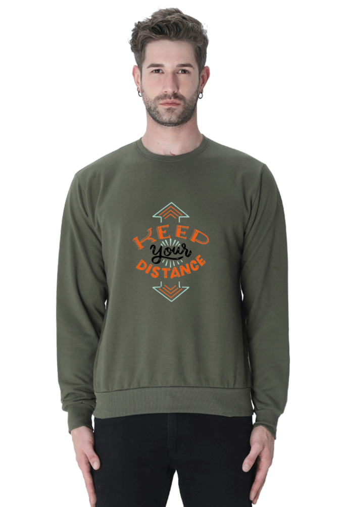 Keep Your Distance Men Sweatshirt