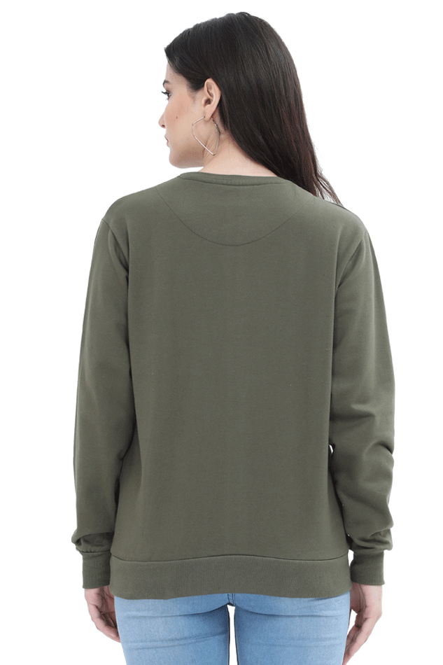 Enjoy the Little Things Women Round Neck Sweatshirt