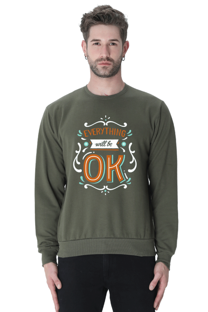 Everything Will Be Okay Men Sweatshirt
