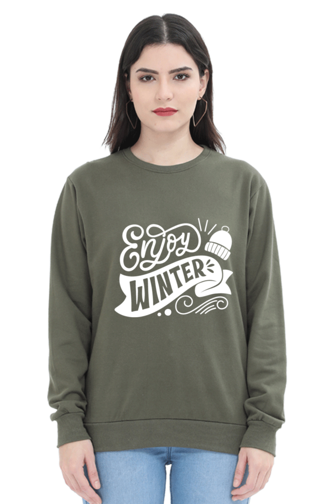Enjoy Winter Sweatshirt for Women