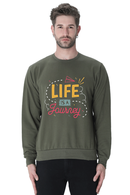 Life is a Journey Men Sweatshirt