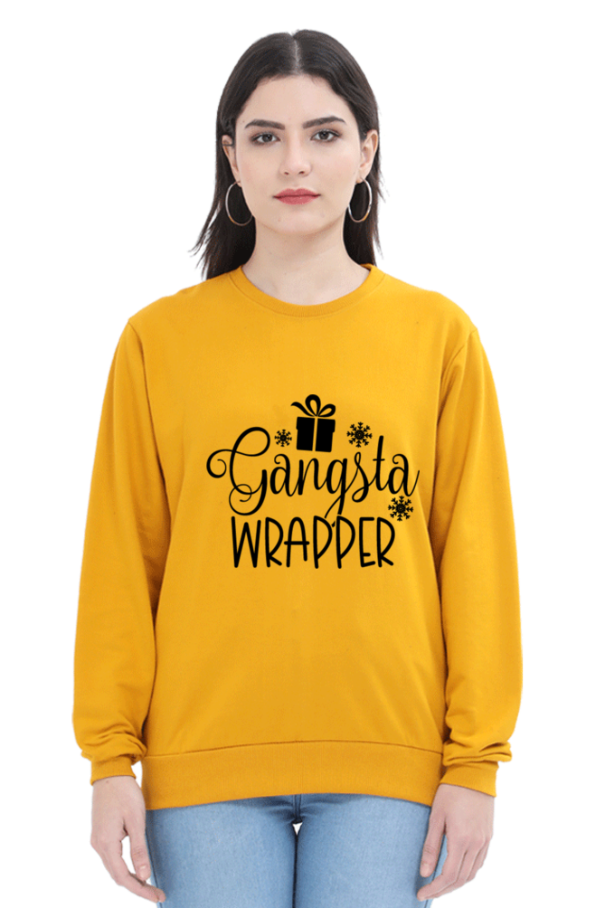 Gangsta Wrapper Lighter Shade Sweatshirt for Women