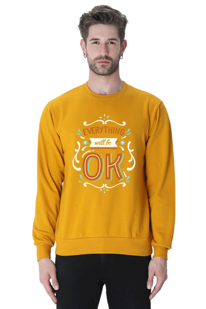 Everything Will Be Okay Men Sweatshirt
