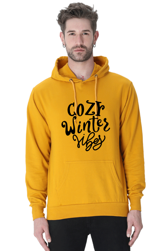 Cozy Winter Vibes Hoodie Sweatshirt for Men