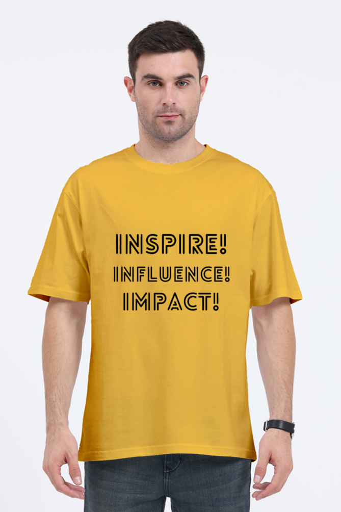 Inspire Influence Impact Lighter Shade Unisex Round Neck T-shirt