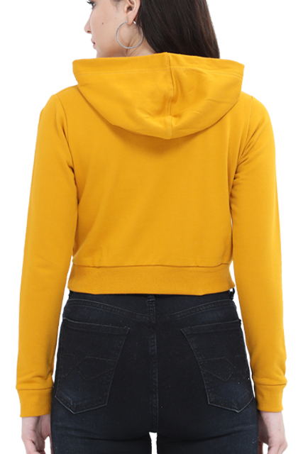 Its Winter Y all Crop Hoodies for Women