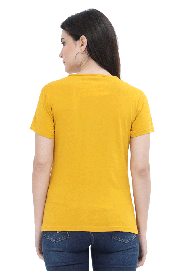 Vibes Over Views Lighter Shade Women's Round Neck T-shirt
