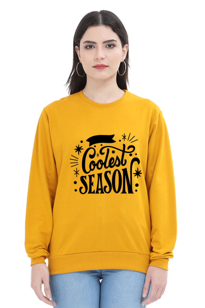 Coolest Season Lighter Shade Sweatshirt for Women