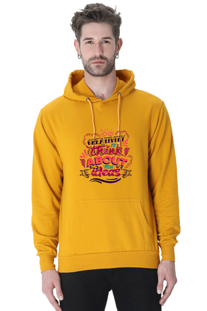 Creativity is Think New Ideas Men Hoodie Sweatshirt