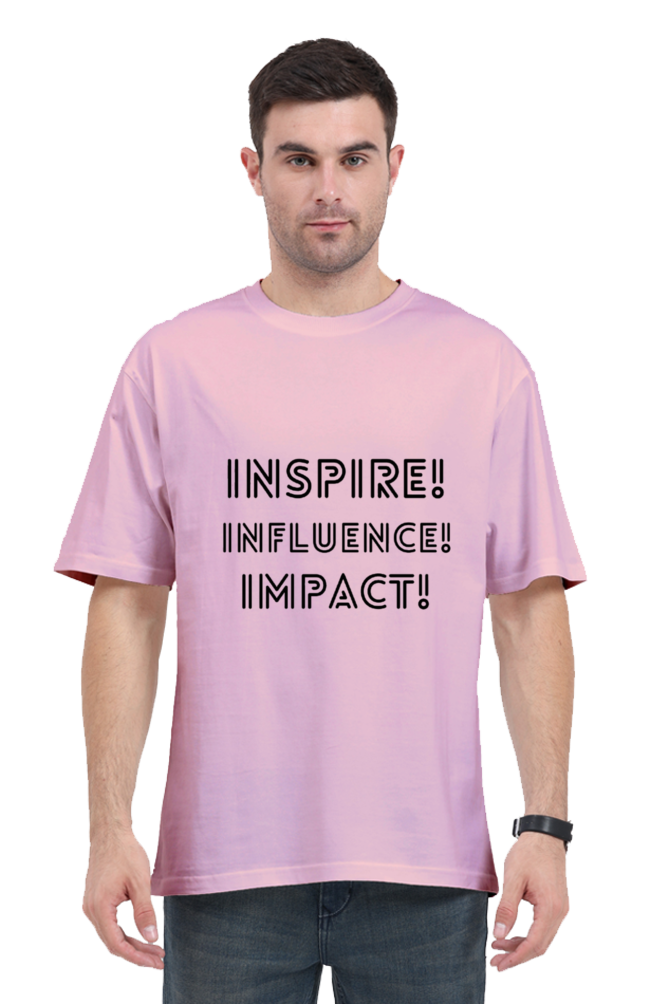 Inspire Influence Impact Lighter Shade Unisex Round Neck T-shirt