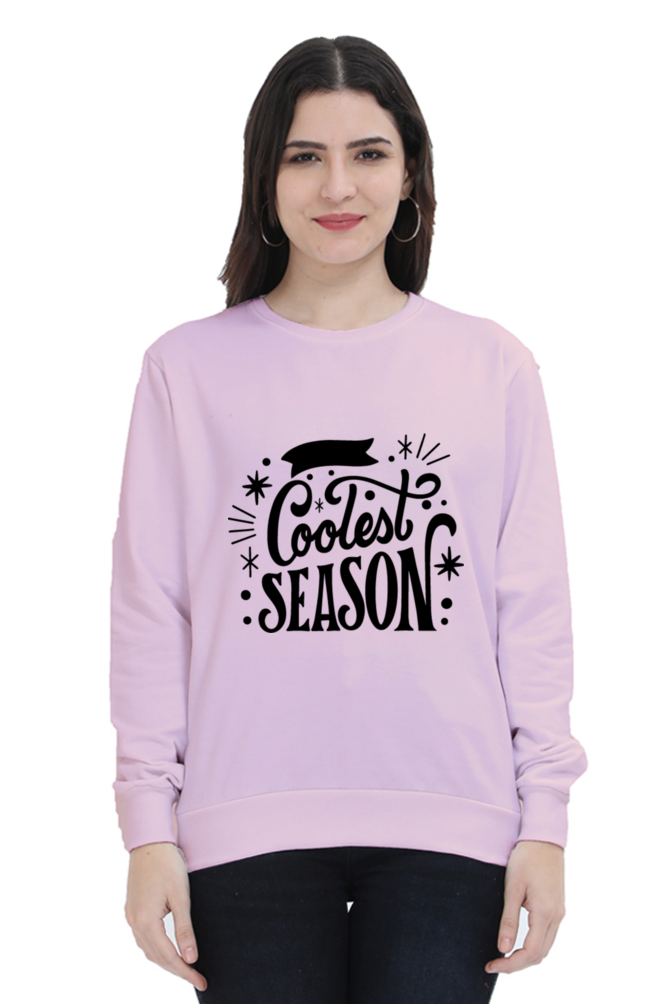 Coolest Season Lighter Shade Sweatshirt for Women