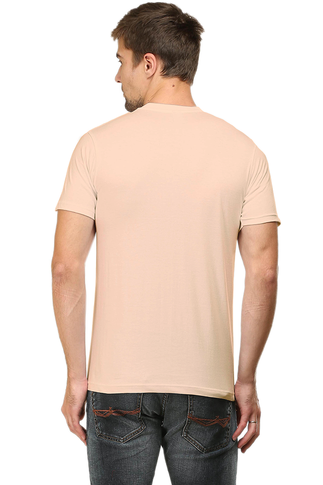 Stay Creative Stay Bold Men's Lighter Shade Round Neck T-shirt