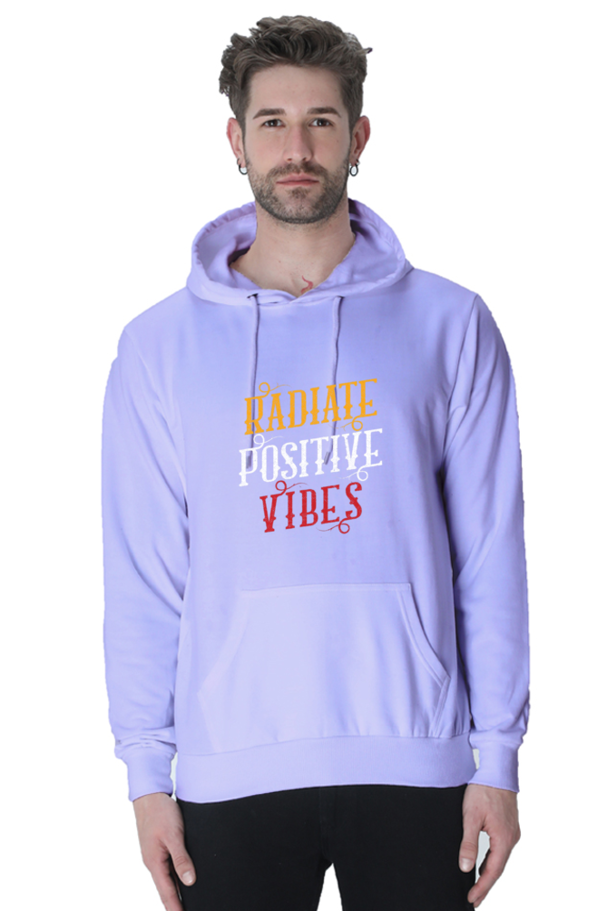 Radiate Positive Vibes Men Hoodie Sweatshirt