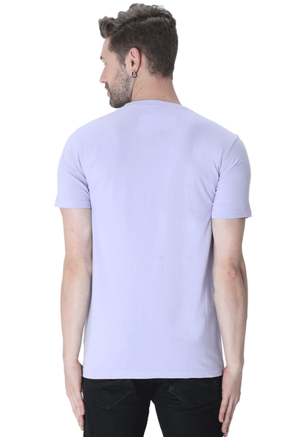 Think Outside The Box Men's Round Neck Lighter Shade T-shirt