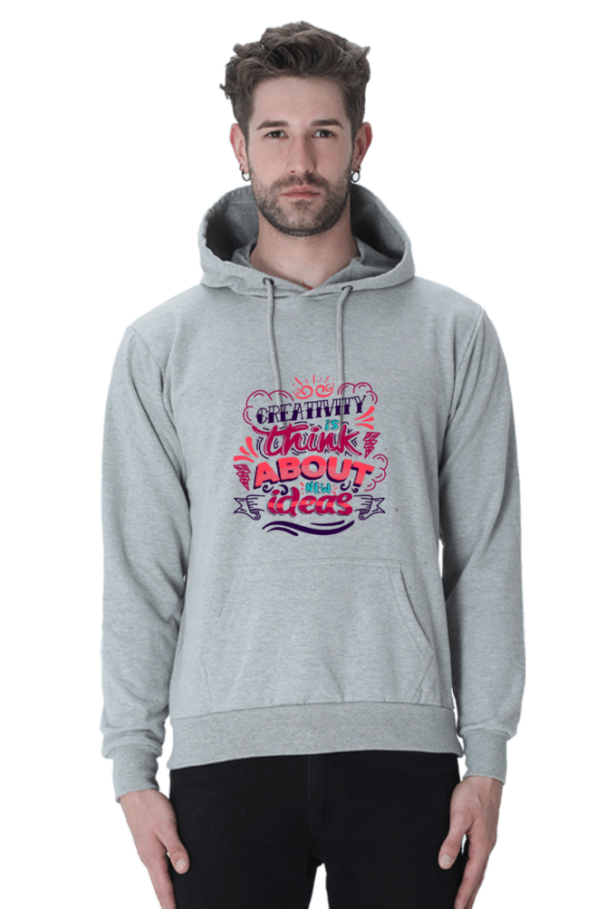 Creativity is Think New Ideas Men Hoodie Sweatshirt