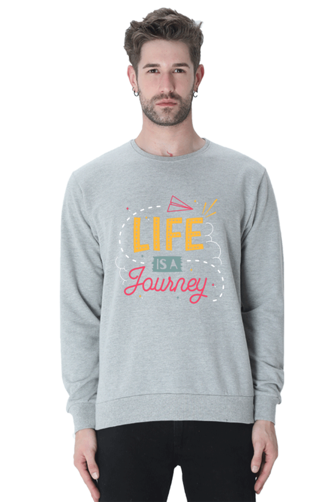 Life is a Journey Men Sweatshirt
