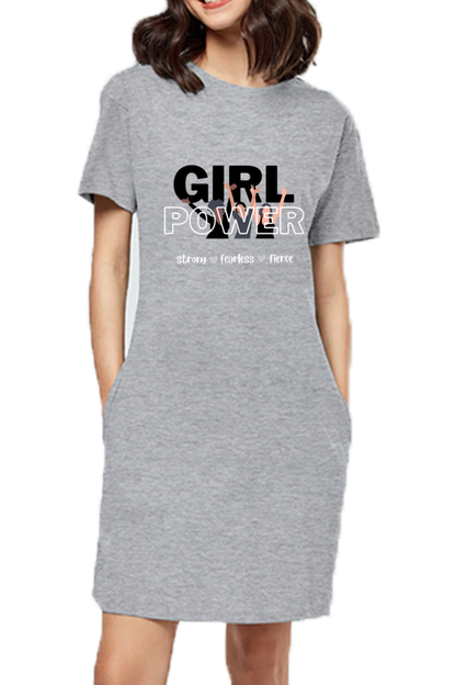 Girl Power T-shirt dress