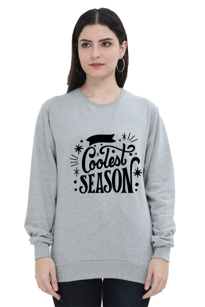 Coolest Season Lighter Shade Sweatshirt for Women