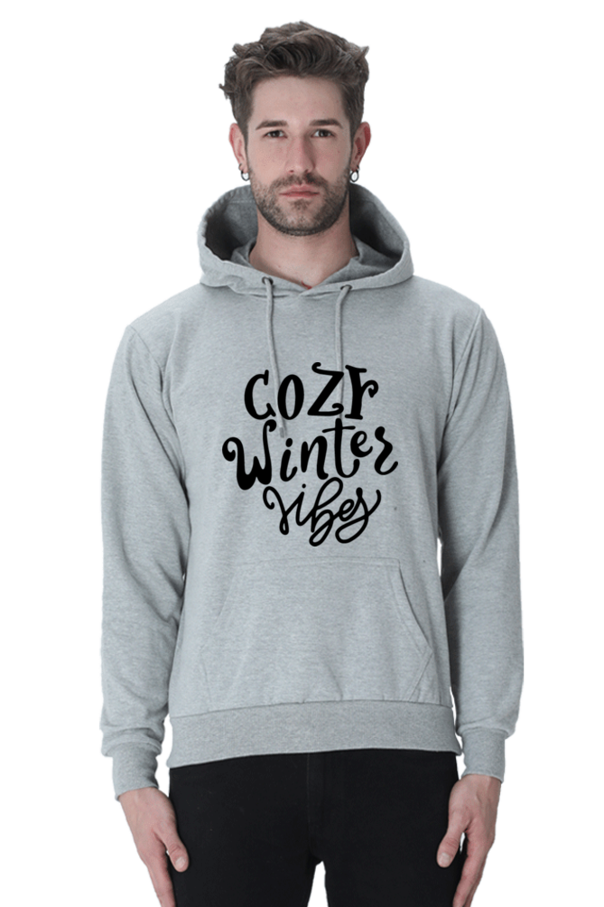 Cozy Winter Vibes Hoodie Sweatshirt for Men