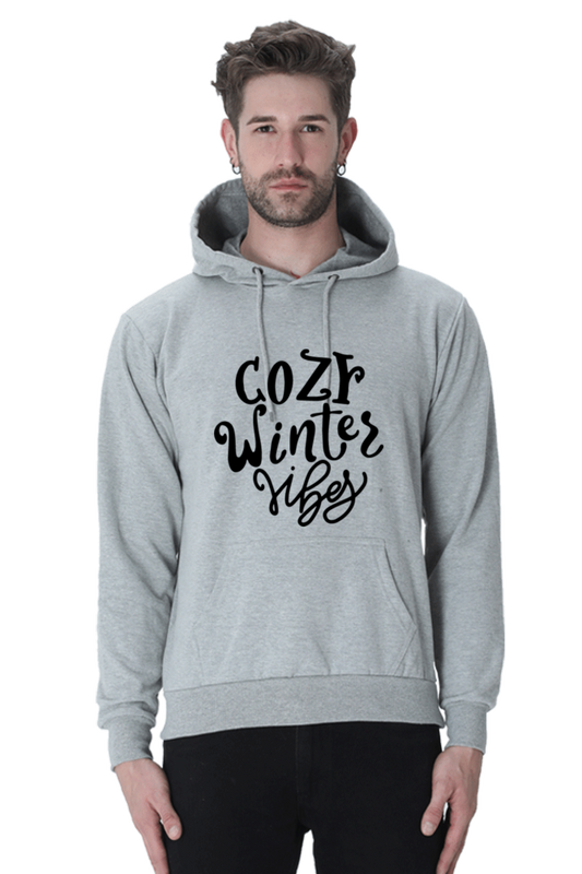 Cozy Winter Vibes Hoodie Sweatshirt for Men