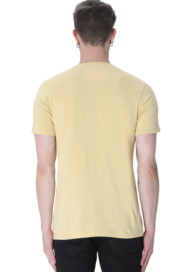 Be Your Own Content Men's Round Neck Lighter Shade T-Shirt
