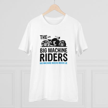 Snuggle Spot Men's PC Cotton Bike Ride Design Printed T Shirt (Color: White, Thread Count: 180GSM)