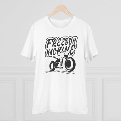 Snuggle Spot Men's PC Cotton Bike Ride Design Printed T Shirt (Color: White, Thread Count: 180GSM)