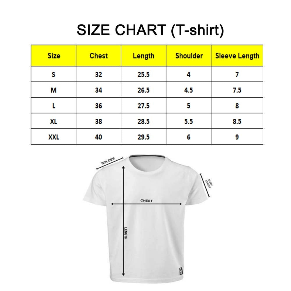 Snuggle Spot Men's PC Cotton Bike Ride Design Printed T Shirt (Color: White, Thread Count: 180GSM)