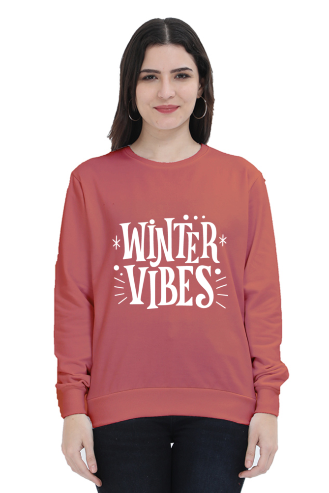 Winter Vibes Sweatshirt for Women