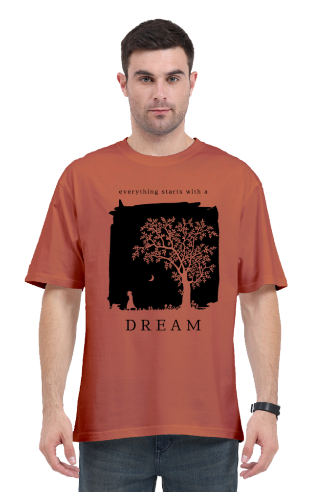 Everything Starts with a Dream Oversized T-Shirt