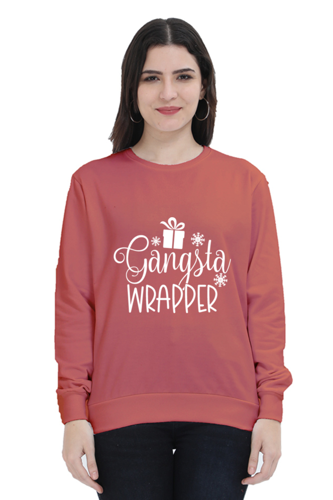 Gangsta Wrapper Sweatshirt for Women