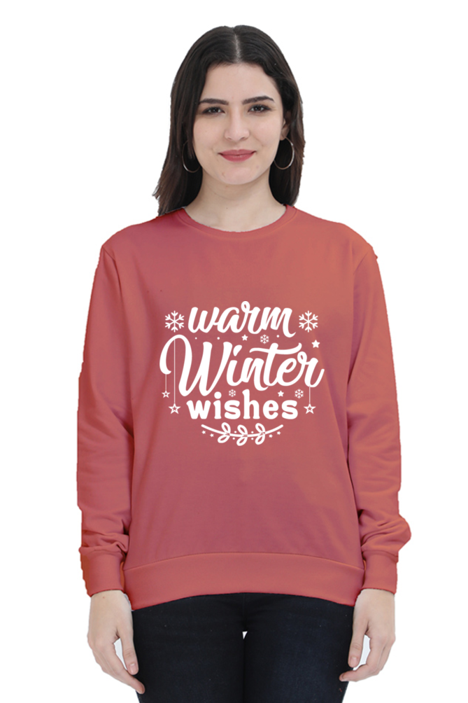 Warm Winter Wishes Sweatshirt for Women