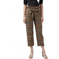 Snuggle Spot Women's Casual Printed Cotton Trouser Pant (MultiColor)