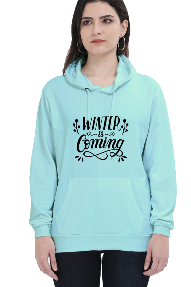 Winter is Coming Lighter Shade Hoodie for Women