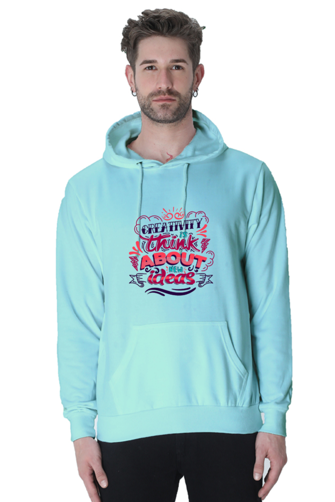 Creativity is Think New Ideas Men Hoodie Sweatshirt